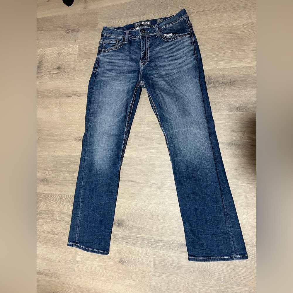 Mens Buckle jeans